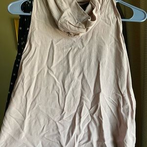 Free People Lilac High Neck Blouse 🍇